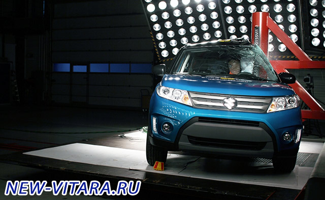 Краш-тест EuroNCAP Suzuki Vitara 2015